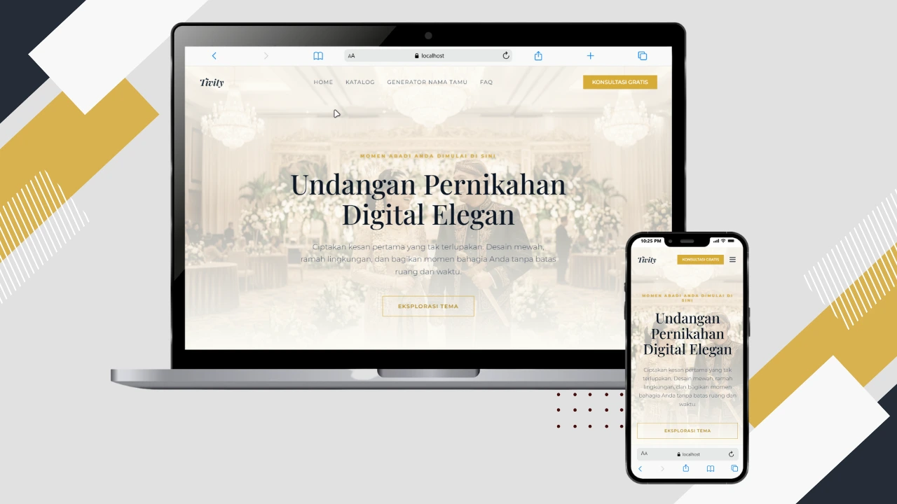 Tivity - Platform Undangan Digital